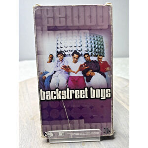 Backstreet Boys – Official Video VHS Tape 1998 BSB Boy Band Pop Zomba Jive